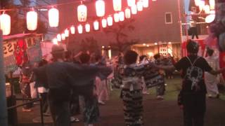 2016.9.25青山熊野神社例大祭奉納踊りご祝儀音頭 港区青山一丁目青葉公園