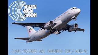 TSS - A320-231 IAE-V2500-A1 Sound details