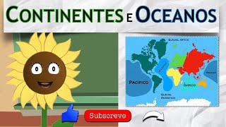 Vamos Aprender...Continentes e Oceanos (Aula Estudo do Meio de 1º Ciclo, em Português de Portugal)