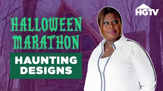 Halloween Binge: Haunting Interiors 👻 | Scariest House in America & Ugliest House in America | HGTV