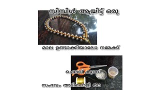 How to make simple necklace... Sorry for my mistakes....