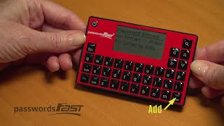 passwordsFAST Quick Start Video