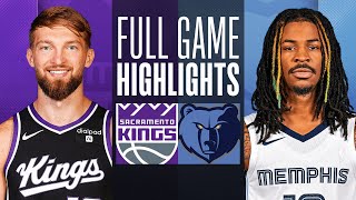 KINGS at GRIZZLIES | FULL GAME HIGHLIGHTS | December 31, 2023