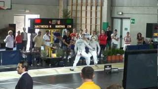 Sabre Fencing - Luxardo '09 - Montano ITA v Dumitrescu ROU