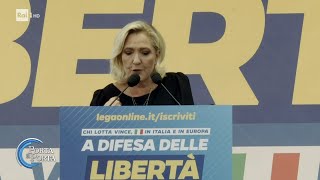 Salvini-Le Pen: il patto a Pontida - Porta a porta 19/09/2023