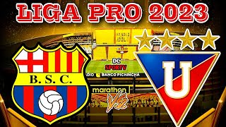 Barcelona vs Liga de Quito EN VIVO Fecha 6 LigaPro 2023