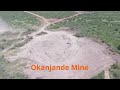 The first blast at Okanjande Mine in Namibia