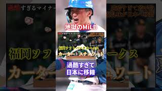 【この世の地獄】MLBの闇！マイナーリーグの最悪すぎる環境#shorts #short