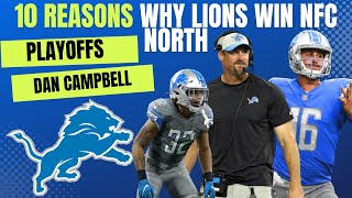 10 Reasons Why The Detroit Lions Will Win The NFC North