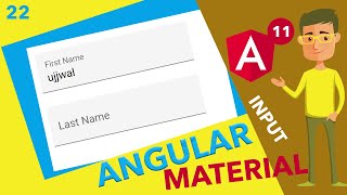 🔴 Angular 11 Tutorial || Angular Material input || Ujjwal Technical Tips