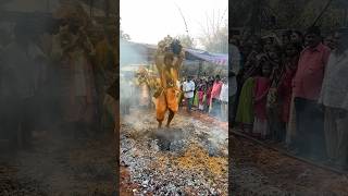 Kundanbagh Nalla Pochamma Agni Gundalu 2025 #agnigundalu #bonalu2025 #rakeshbonamanna