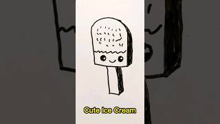 Cute Ice Cream 🍨 #drawing #art