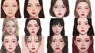 NO BGM MAKEUP ANIMATION | 브금없는 메이크업 애니메이션 모음집 (feat. 그림 변화) |  WAY A