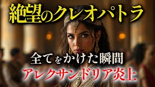 【アレクサンドリア炎上】カエサルとクレオパトラ 絶体絶命の瞬間