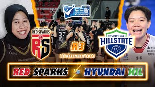 🔴 FULL SET | [ROUND 3] Red Sparks VS Hyundai Hillstate - KOREAN V LEAGUE WOMEN