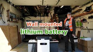 Bluesun Solar Wall mounted lithium battery