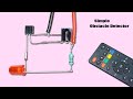 Simple Obstacle detector Circuit | IR Sensor Using