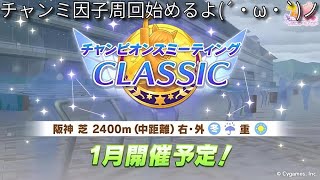 【ウマ娘】チャンミCLASSIC 追込の因子周回始めるよ(´・ω・`)ノ【オープン勢】