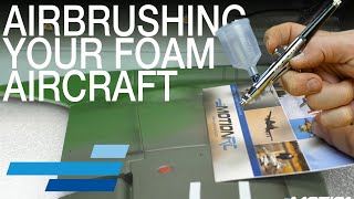 Airbrushing Your Foam RC Aircraft with Benchcraft for Beginners - Motion RC