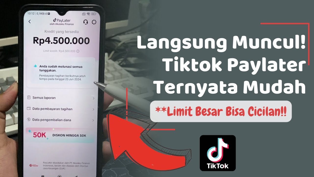 Cara Memunculkan TIKTOK PAYLATER | Cara Aktivasi TIKTOK PAYLATER - YouTube