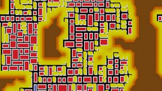 Wave function collapse implemented in Processing
