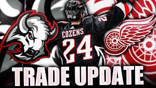 HUGE RED WINGS TRADE UPDATE: DETROIT WANTS DYLAN COZENS FROM THE BUFFALO SABRES