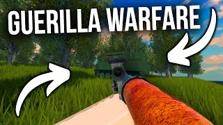 Using Guerilla Warfare Against Tanks | Roblox