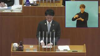 兵庫県議会令和3年12月定例会本会議（12月13日委員長報告、討論、表決、追加議案上程、知事提案説明）