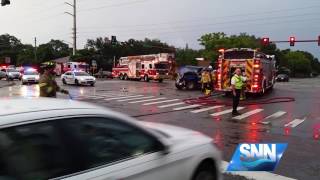 SNN: Pickup crashes into SCAT bus on Tuttle \u0026 Bahia Vista