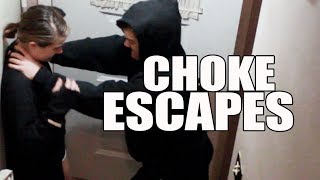 Top 3 Choke Escapes for Self Defense - Win the Fight Against an Attacker