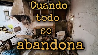 Caserío abandonado a su suerte. Egulbati en el valle de Egüés.