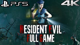RESIDENT EVIL PS5 Gameplay Walkthrough FULL GAME 4K ULTRA HD (Jill Valentine)