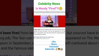Wendy Williams Fired?! Vid 1😬 The wendy williams show - celebrity news 🥳 #elaytv
