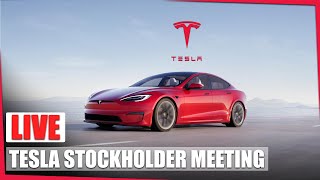 LIVE: Tesla Annual Stockholders Meeting 2021