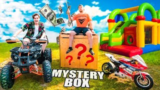 $10,000 MYSTERY BOX! ATV, MOTOR BIKE AND MUCH MORE!
