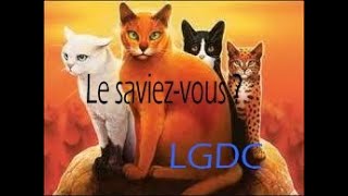 Le saviez-vous ? #1 lgdc