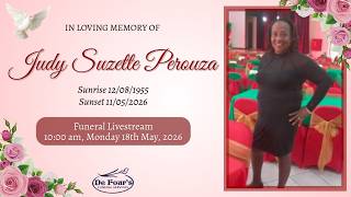 Judy Suzette Perouza Funeral Livestream