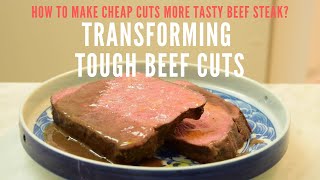 Transform Cheap Tough Beef into A Nice Steak a.k.a tenderloin | 소고기 맛있고 저렴하게 요리하기!