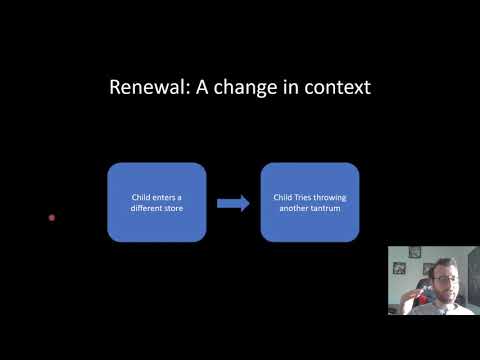 How do you extinguish a learned behavior?