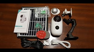 Banggood GUUDGO A3 Camera and Solar Panel Set - Unboxing