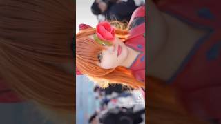 コミケ/C105 エヴァ アスカコスプレイヤー Evangelion Asuka Langley Cosplayer!  #shorts