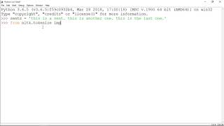 Python Natural Language Processing with NLTK #4 - How to Tokenize Sentences with sent tokenize