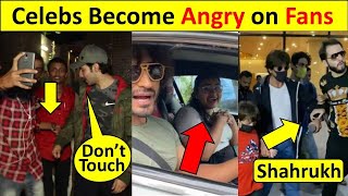 6 Bollywood Celebrities Getting Angry on Fans | Ranveer Singh, Shahrukh khan, Salman Khan, Varun