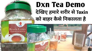 Reishi Gano Tea। Dxn Reishi Gano Tea Demo Video। Dxn Tea Demo। Dxn Tea Benefits In Hindi