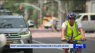 These are the most dangerous intersections for cyclists in NYC