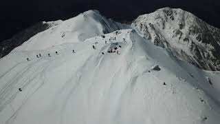 【ドローン空撮】中央アルプス 木曽駒ヶ岳 雪山登山 2018年3月24日