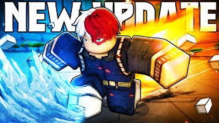 NEW TODOROKI SECRET UPDATE in Heroes Battlegrounds ROBLOX