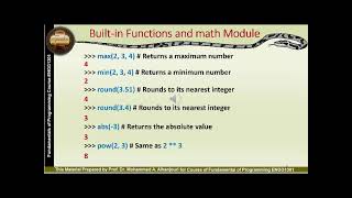 CH3 Mathematical Functions, Strings, and Objects