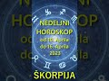 SKORPIJA - NEDELJNI HOROSKOP OD 10. APRILA do 16. APRILA 2023.