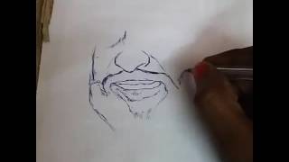 Rajini Ananda Kannan arts, namma thalaivar super star rajini sir in,  my pen art, making video